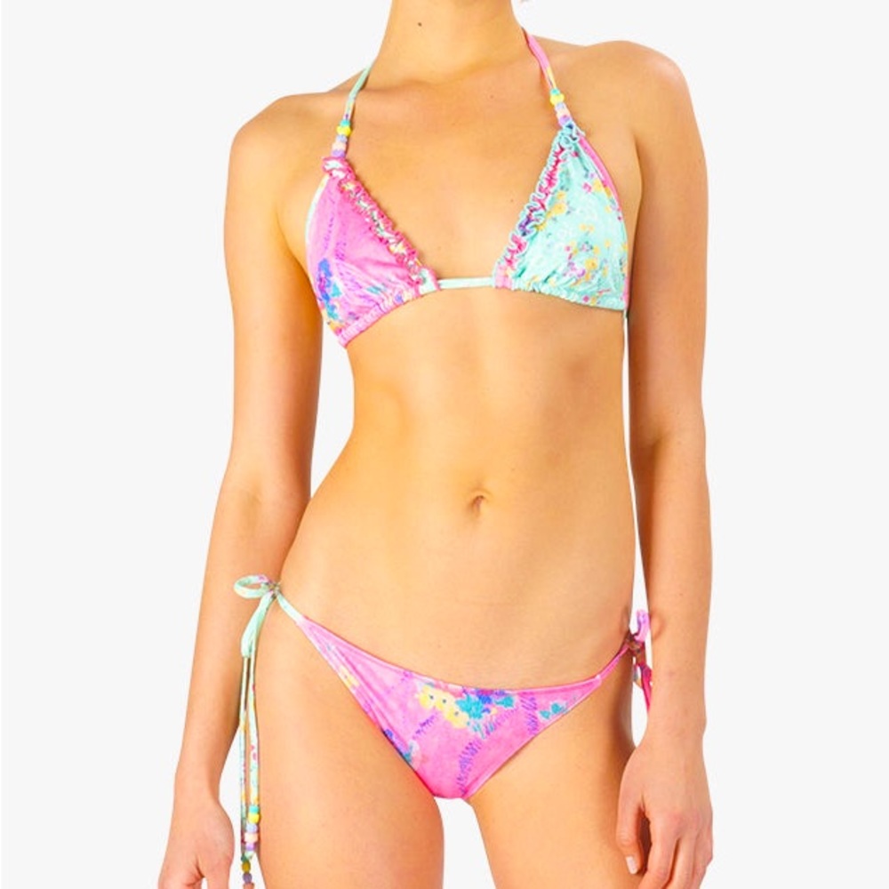 ISO⚠️ Love Shack Fancy Harbor Bikini in the color Watermelon